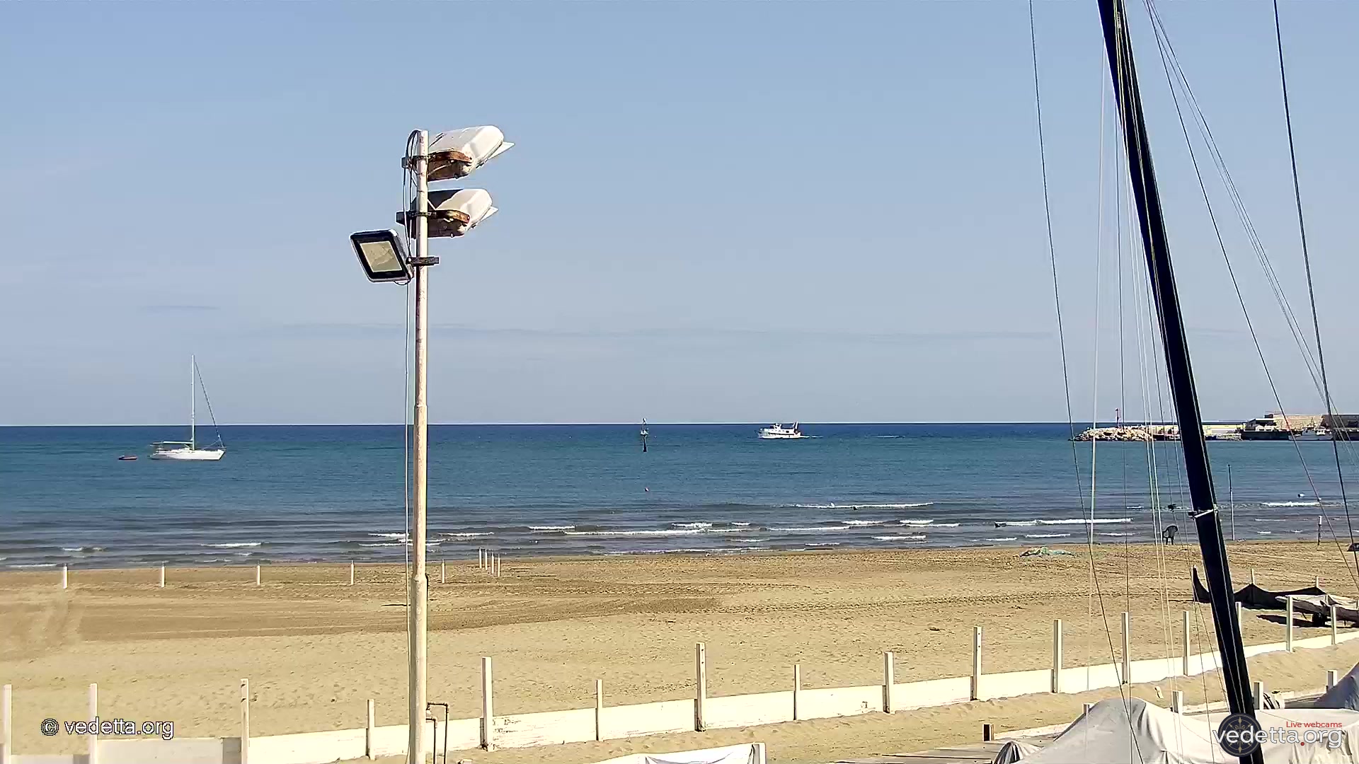 immagine della webcam nei dintorni di Lavinio: webcam Anzio