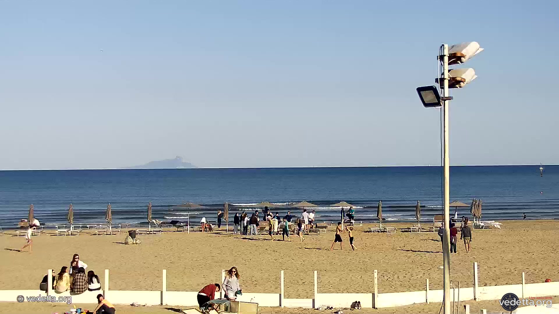 immagine della webcam nei dintorni di Nettuno: webcam Anzio