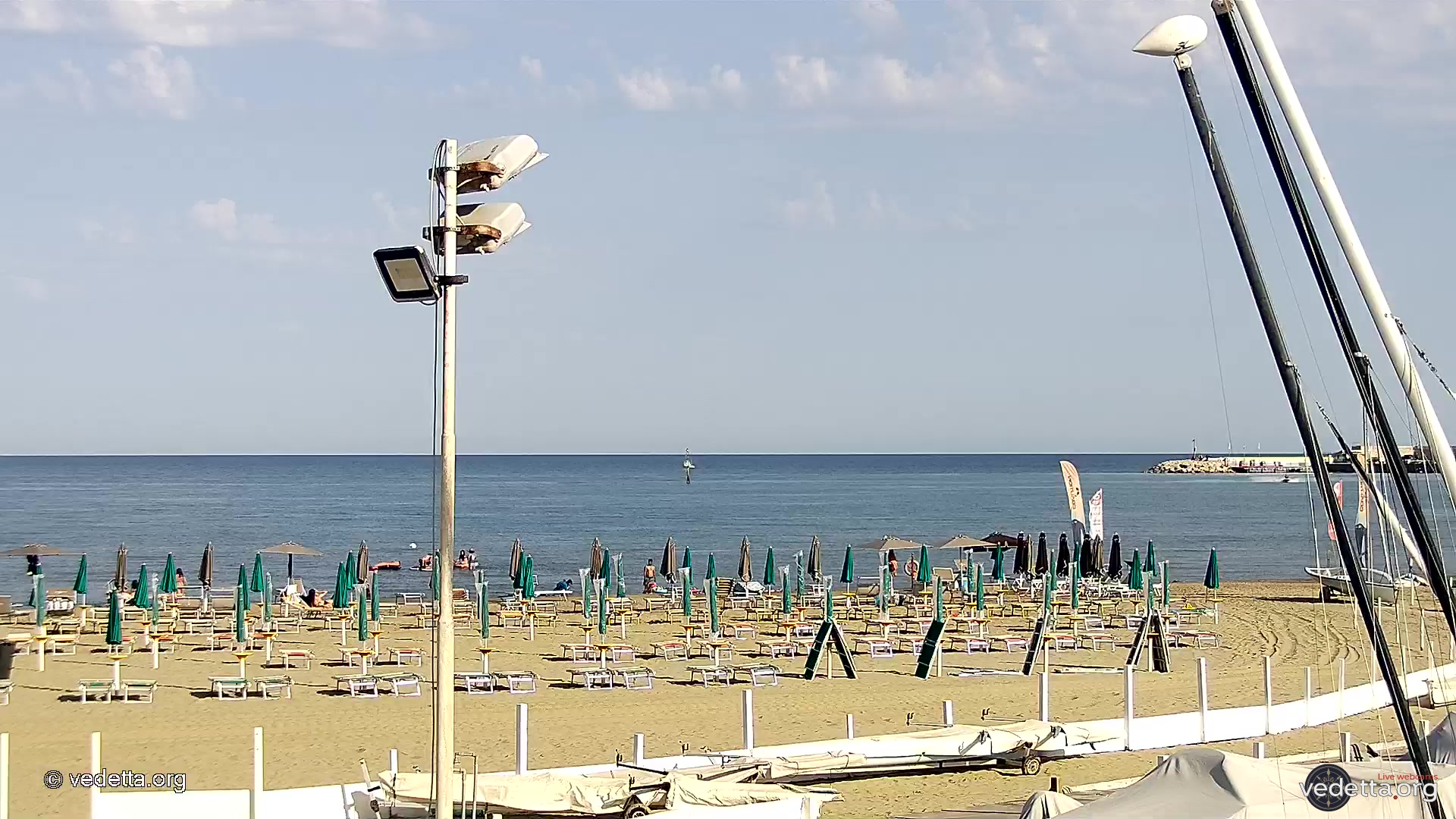 immagine della webcam nei dintorni di Latina: webcam Anzio
