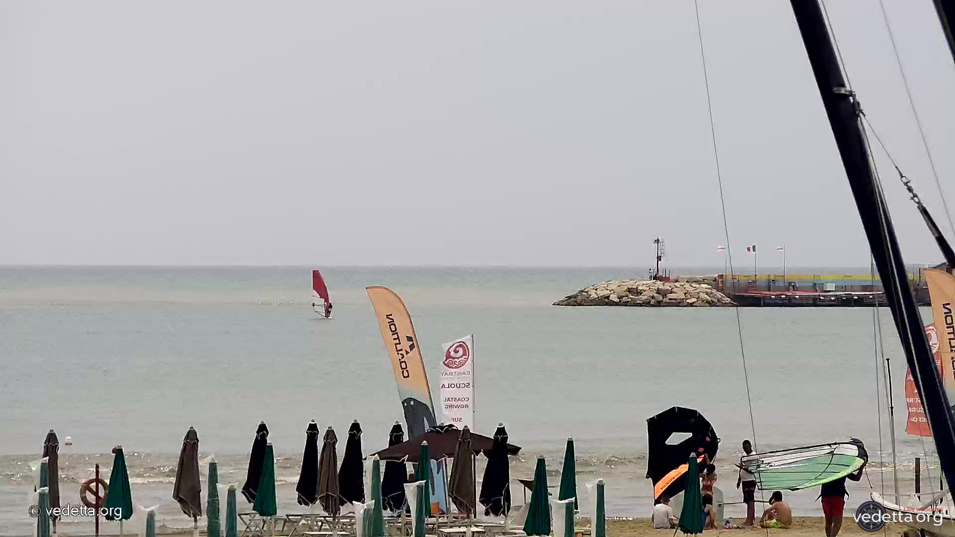 immagine della webcam nei dintorni di Tor Tre Ponti: webcam Anzio