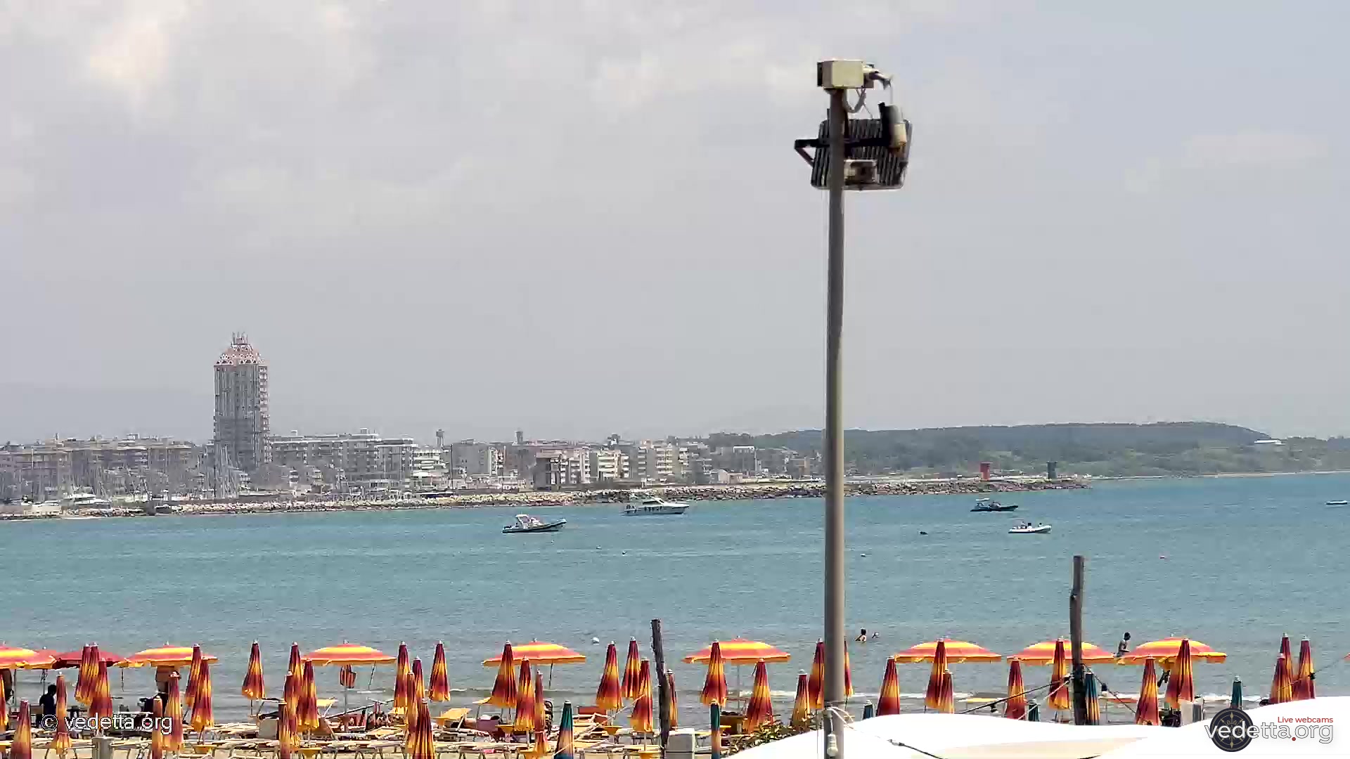 immagine della webcam nei dintorni di Borgo Podgora: webcam Anzio