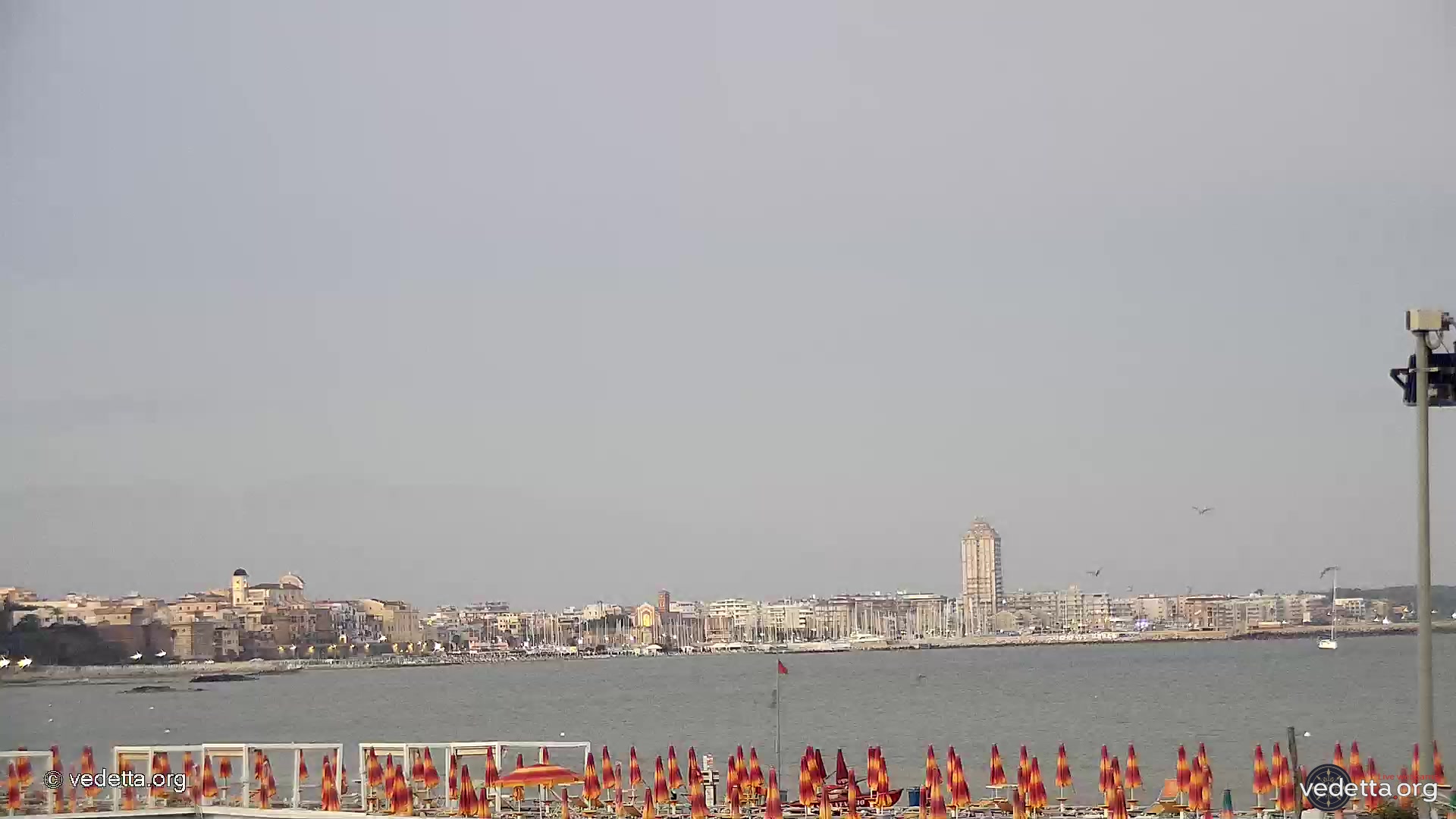 immagine della webcam nei dintorni di Nettuno: webcam Anzio