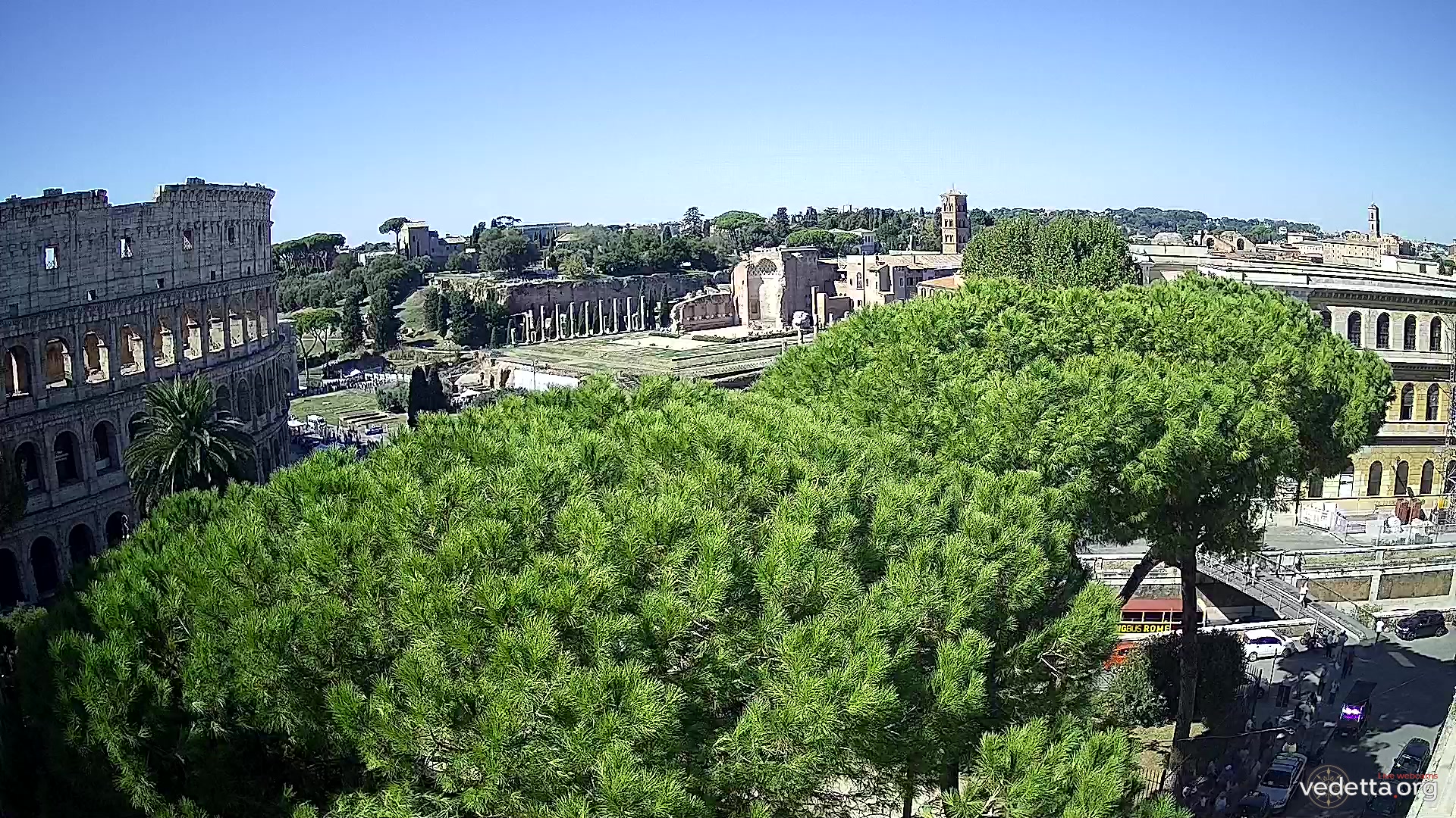 Preview delle webcam di Vista del Colosseo