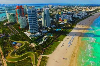 Miami Beach South Pointe: descrição e guia de localização